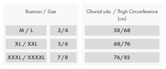 Fiore saténový pás na stehna, 20 den