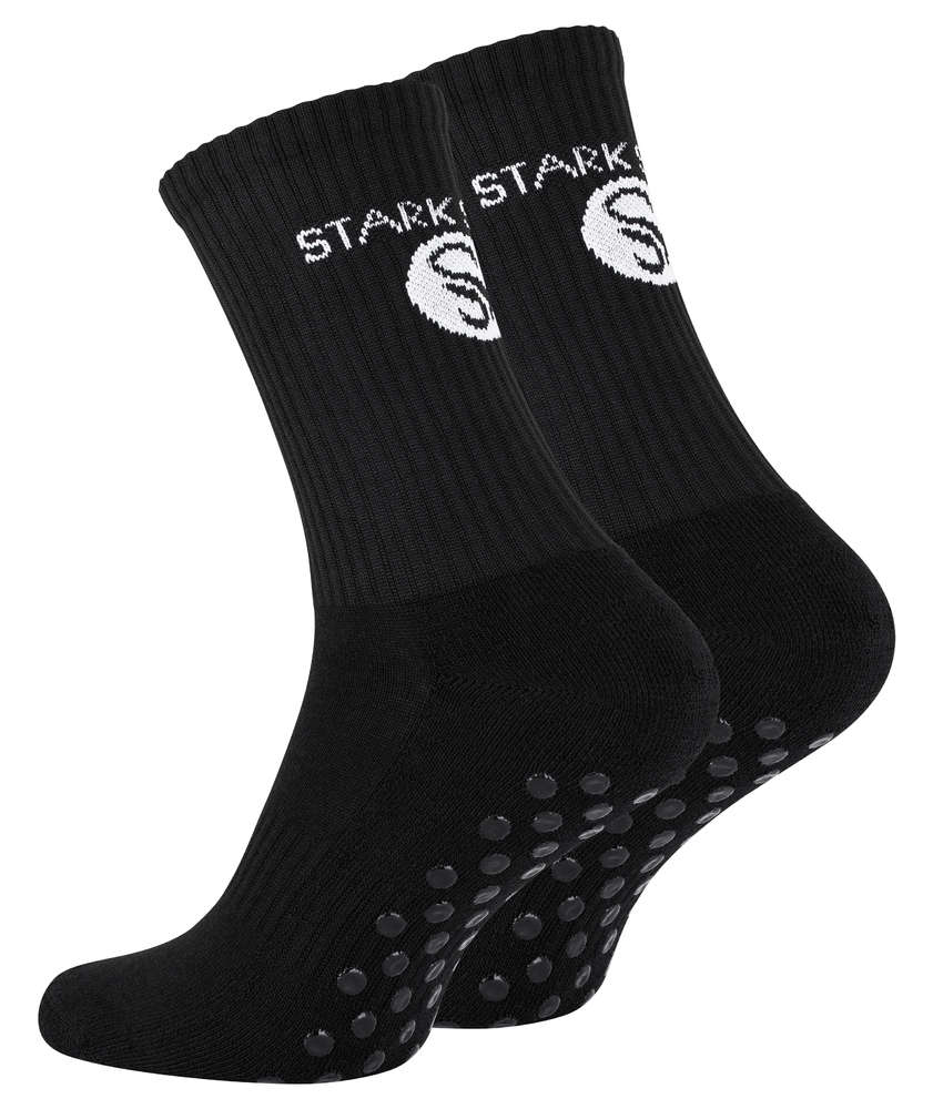 1 par premium športnih nogometnih nogavic Stark Soul, 2181 črne