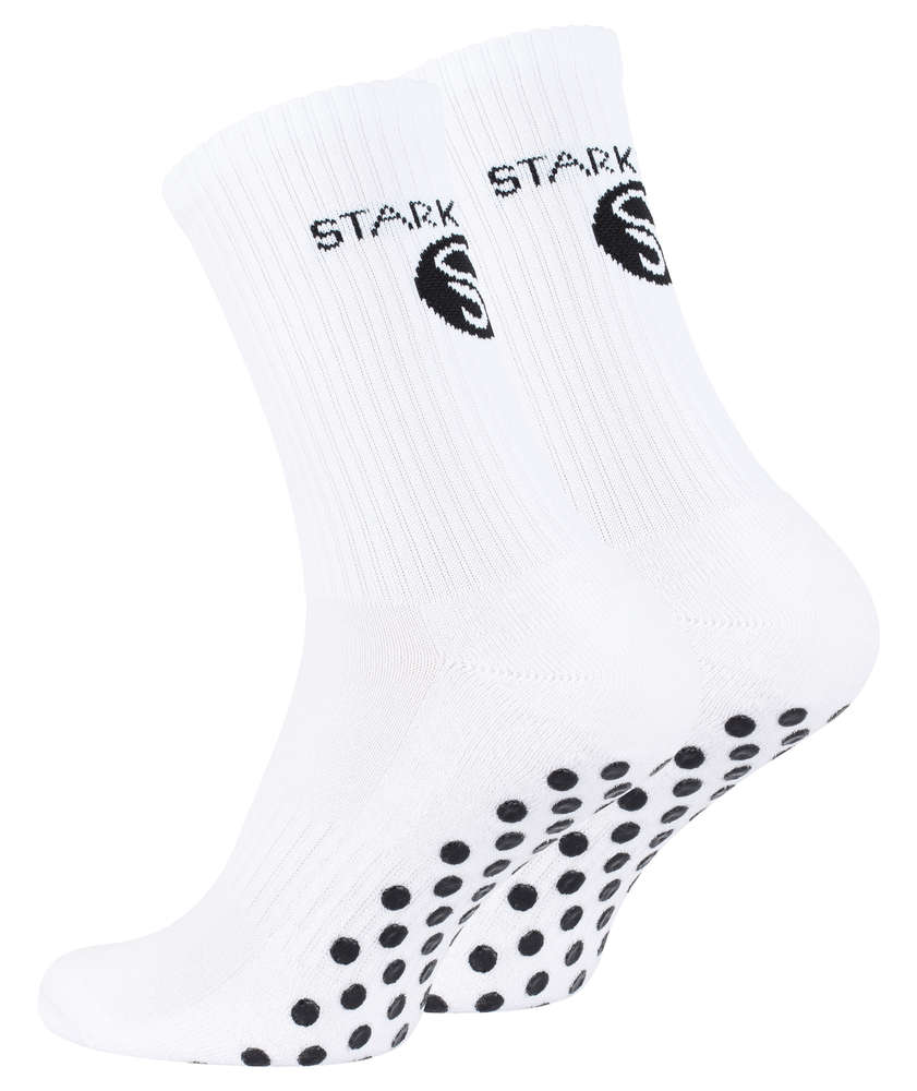 1 pár sportovních fotbalových ponožek Stark Soul, 2181 bílé