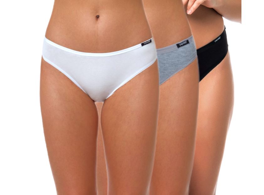 Ženske bombažne bikini slip spodnjice 5099, 3/1