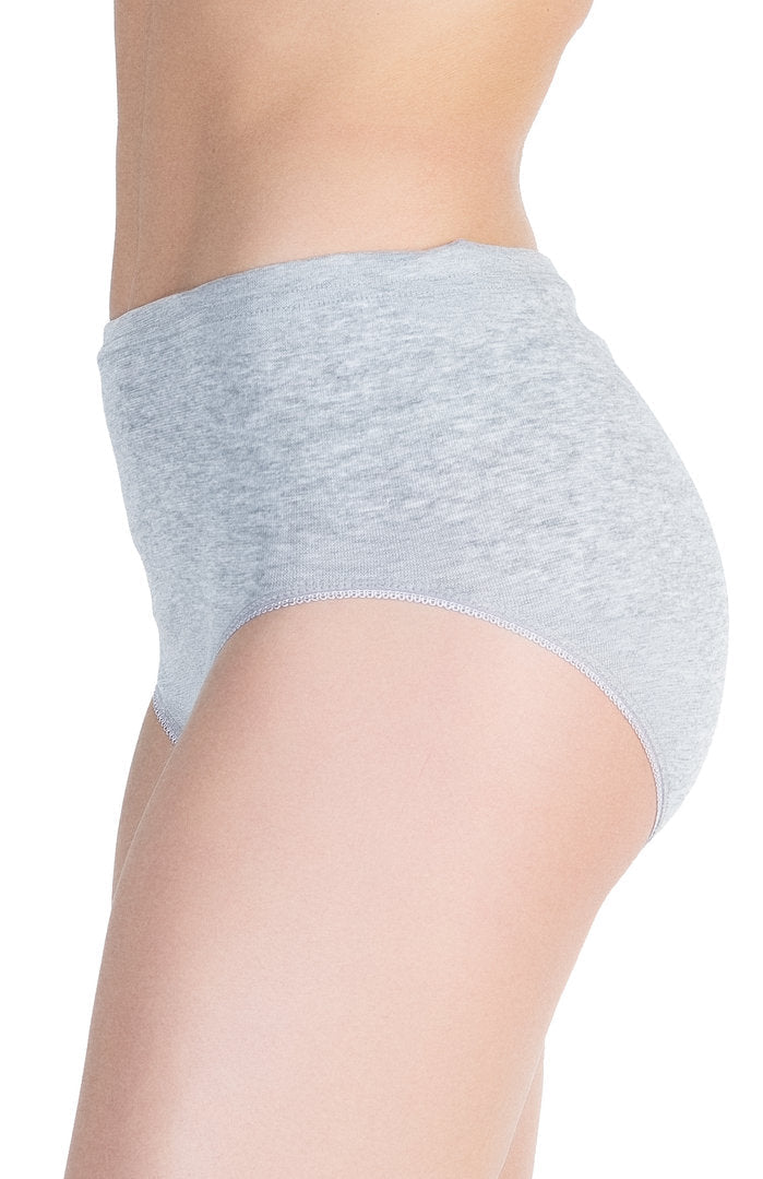 Dámské bavlněné maxi slip kalhotky pro větší velikosti, 5109, 3/1