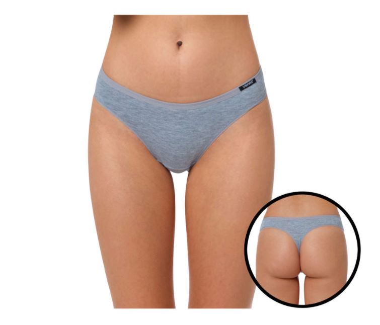 Dámská bavlněná tanga 5102, 3/1