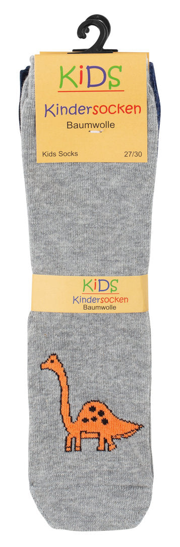 3 páry dětských ponožek VCA, dinosaur 6030