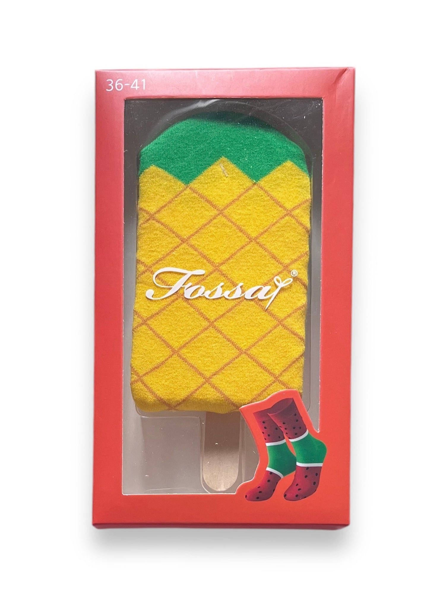 Icepop ananas darilni paket nogavic, 1 par