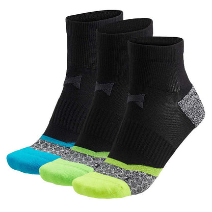 Xtreme běžecké ponožky – 3 páry, černé