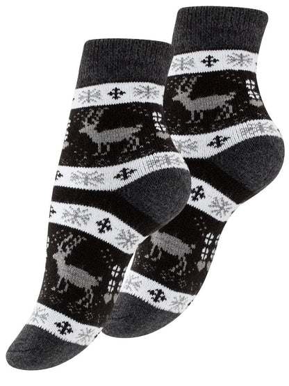 2 para termo nogavic s snežinkami VCA, 4107