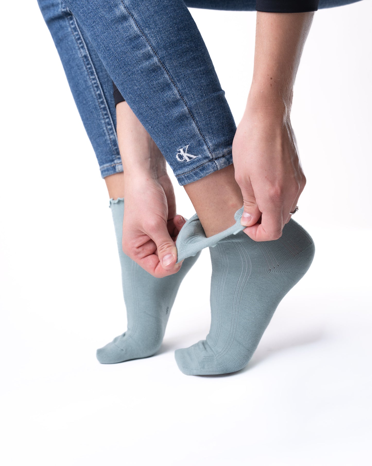 6 párů dámských antibakteriálních ponožek bez gumy a bez švů, mix s odvětráváním 5859