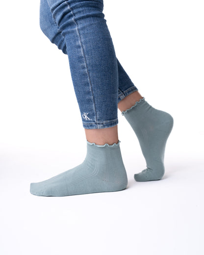 6 párů dámských antibakteriálních ponožek bez gumy a bez švů, mix s odvětráváním 5859