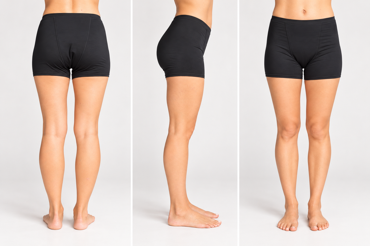 Iris – bambusové menstruační boxerky