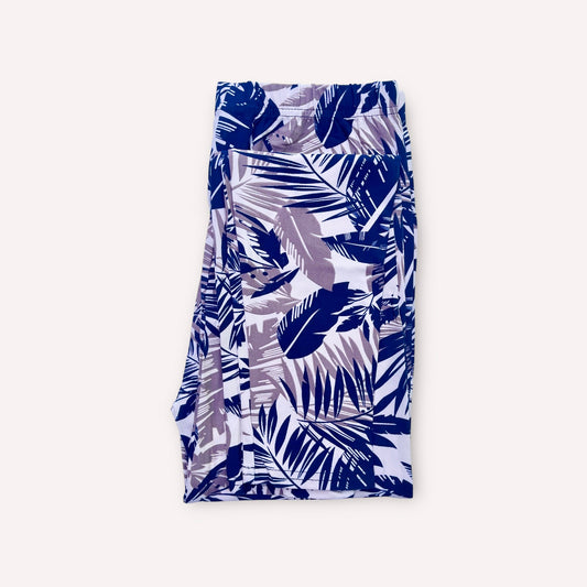 Bavlněné legíny pro větší velikosti 1639, džungle