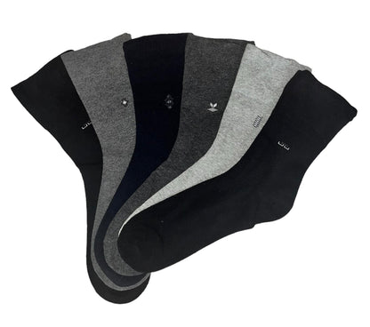 6 párů pánských ponožek bez gumy, mini vzor 6446