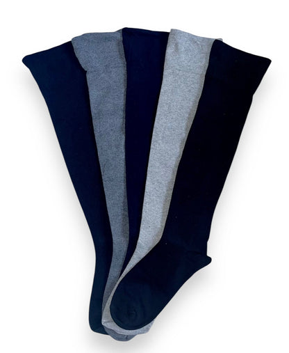 5 párů pánských ponožek nad kolena bez gumy, 6308