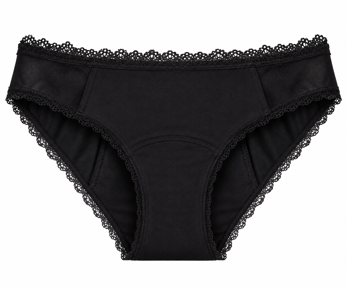 Ivy – menstruační kalhotky, černé