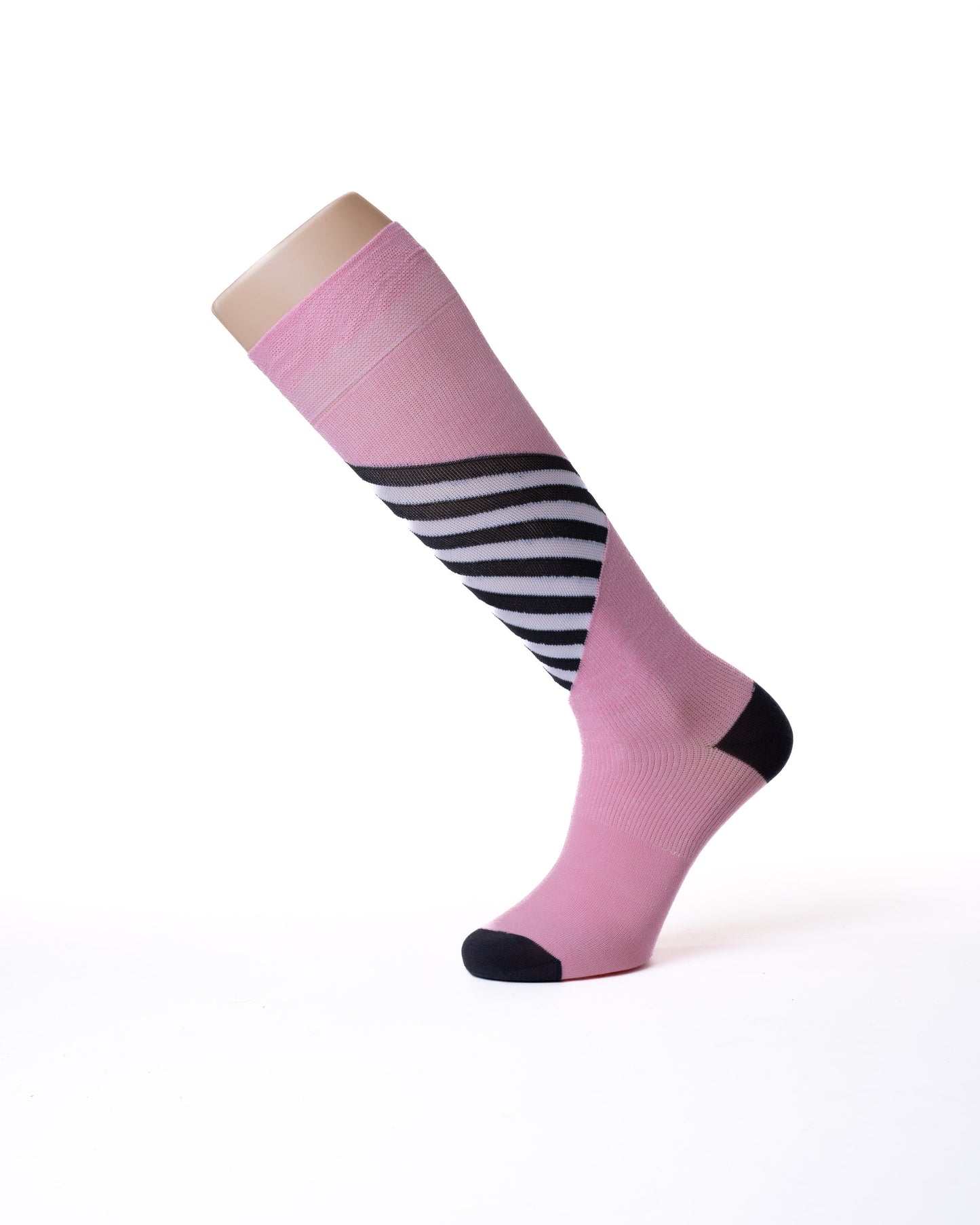 Speciální bavlněné kompresní punčochy Lunanay, růžové