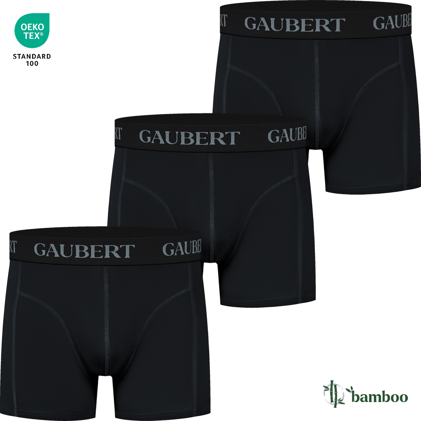 3x pánské bambusové boxerky Gaubert 017