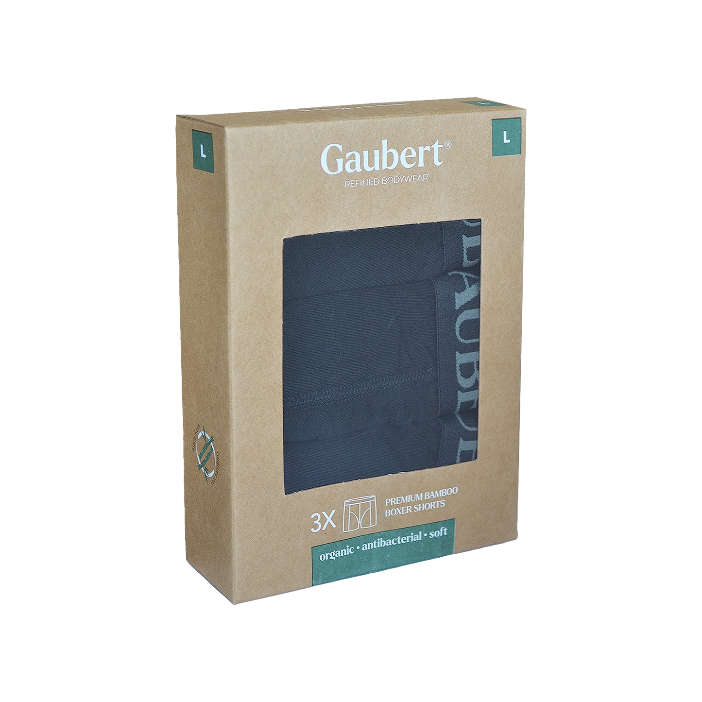 3x pánské bambusové boxerky Gaubert 017