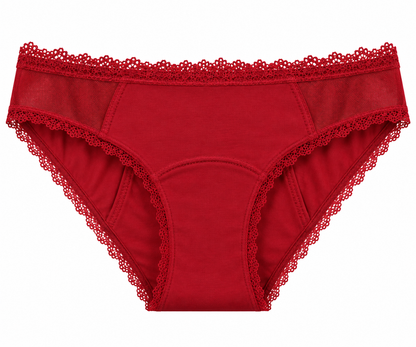Ivy – menstruační kalhotky, červené