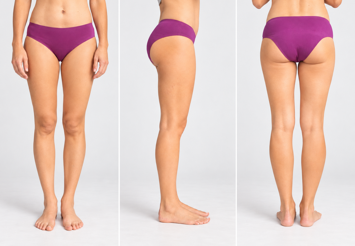 Nora – menstruační kalhotky, fialové